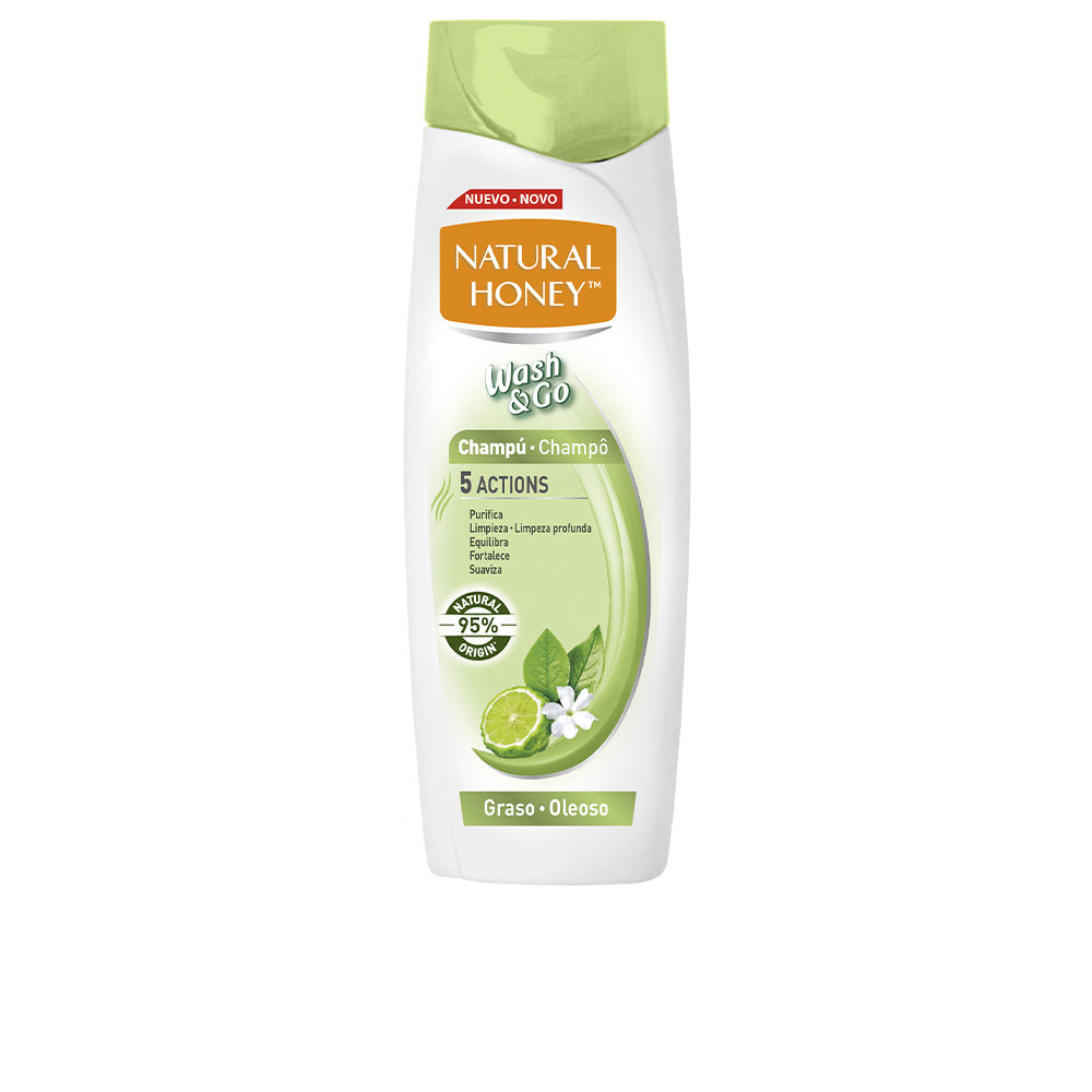 Shampoo gorduroso WASH & GO 400 ml