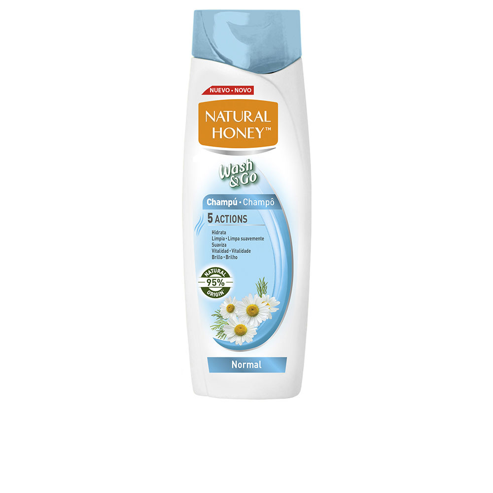 Champô normal WASH & GO 400 ml
