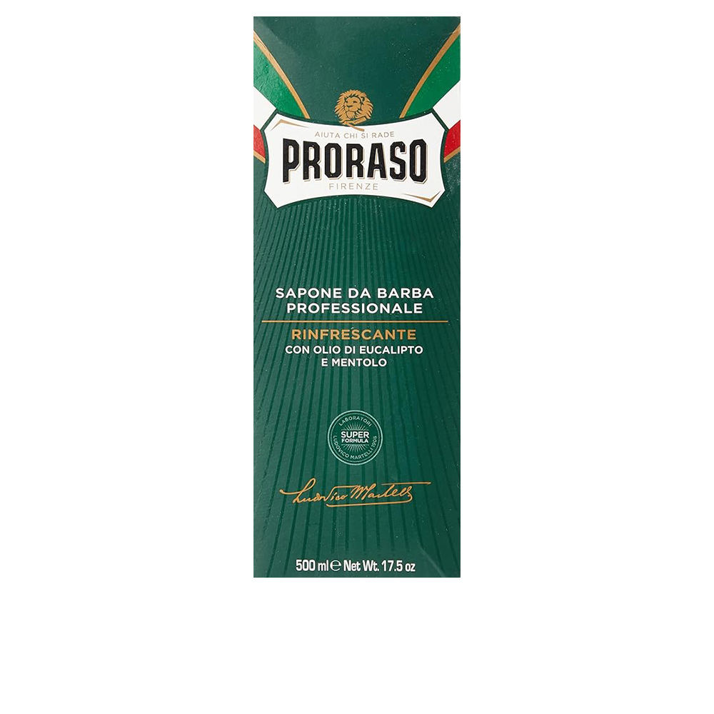 PROFESSIONAL creme de barbear eucalipto-mentol 500 ml