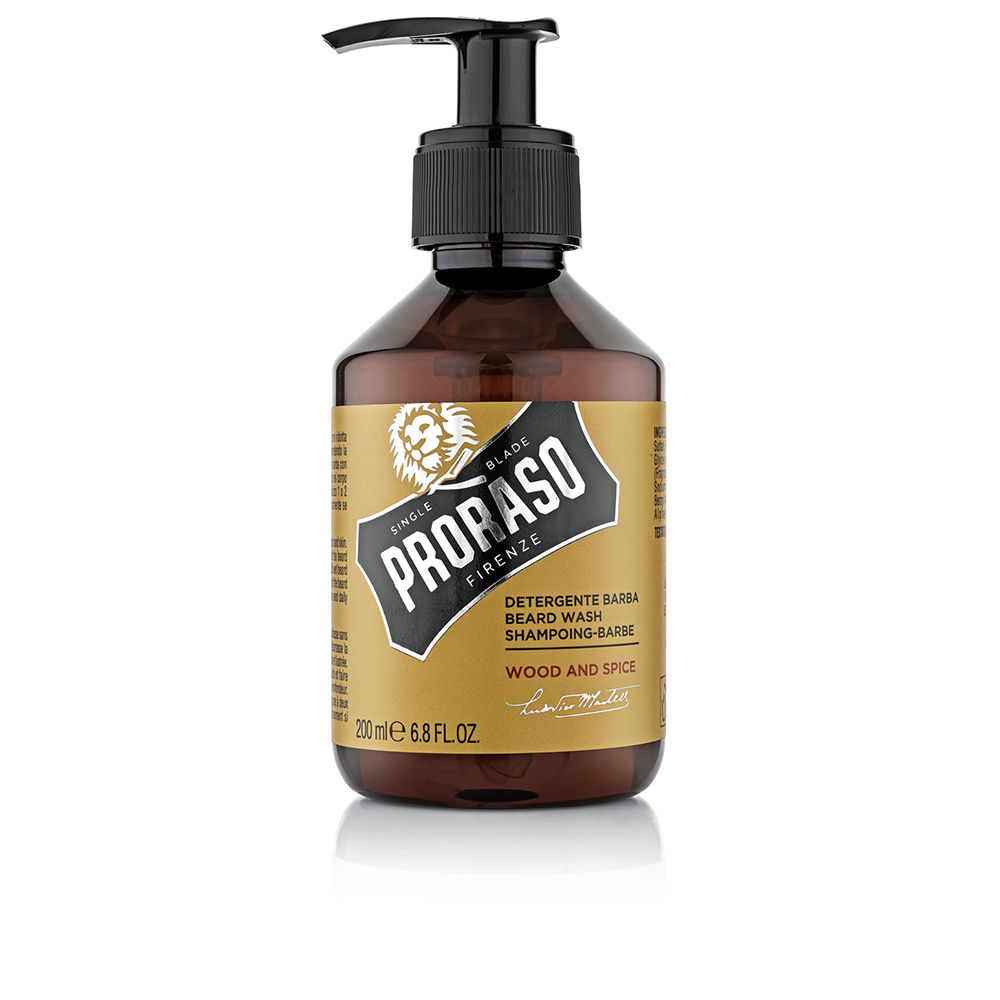 Shampoo para barba MADEIRA E ESPECIARIAS 200 ml