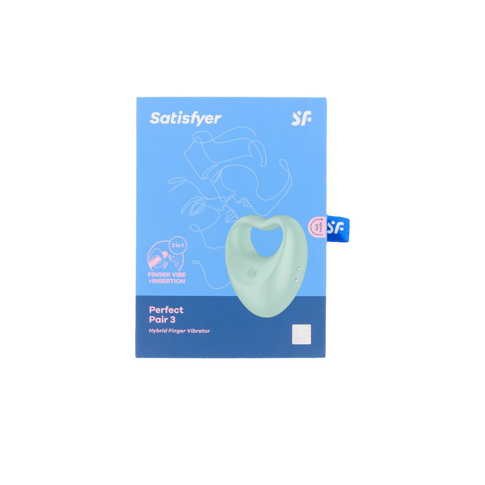 SATISFYER PERFECT PAIR 3 vibrador verde 1 u