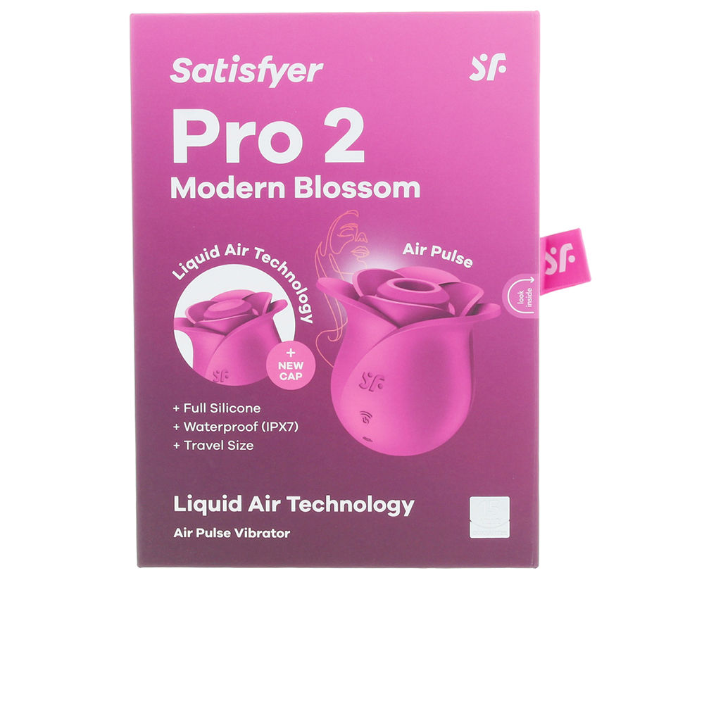 SATISFYER PRO 2 estimulador de ondas rosa moderno 1ud