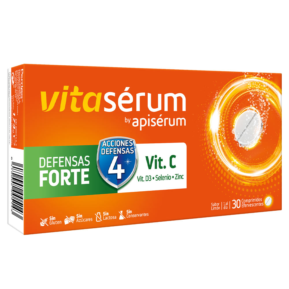 VITASERUM DEFESAS FORTE 30 comprimidos