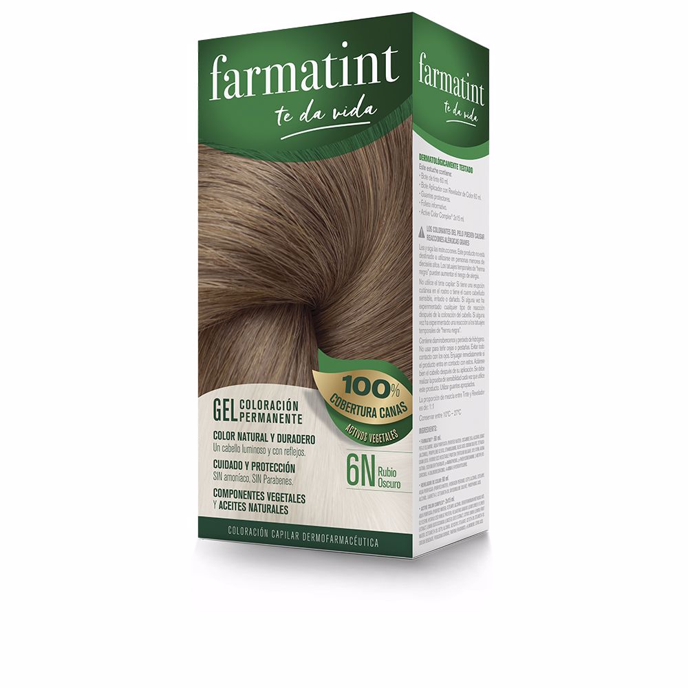 FARMATINT GEL cor permanente #6n-loiro escuro 5u