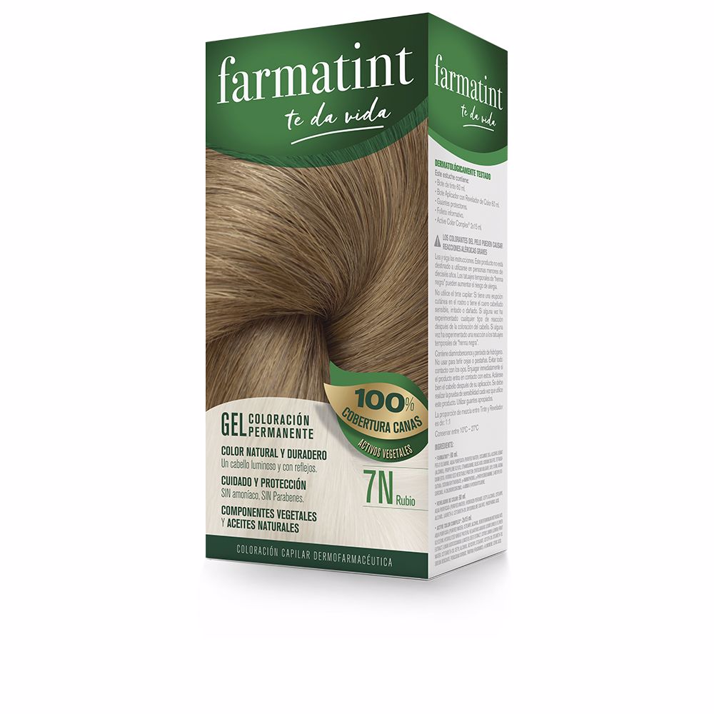 FARMATINT GEL cor permanente #7n-blonde 5 unidades