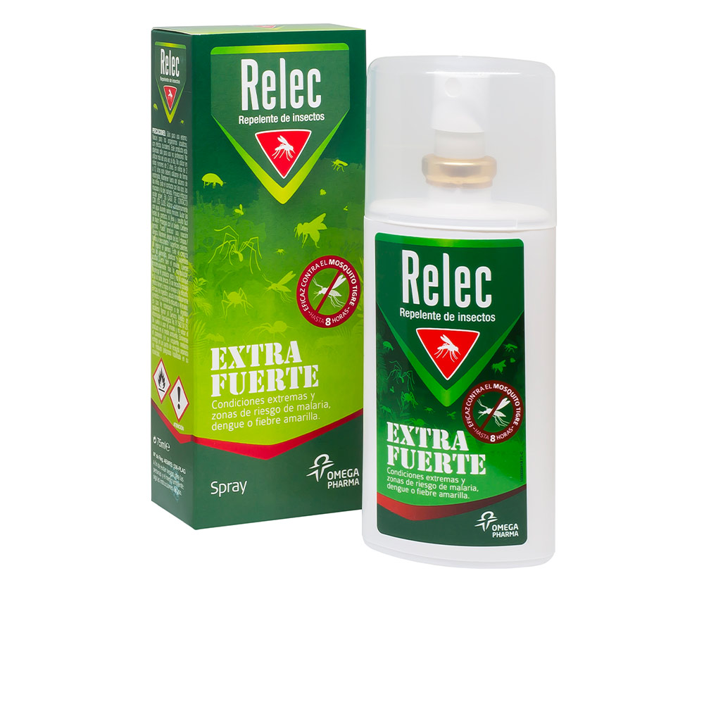 RELEC spray repelente de mosquitos extra forte 75 ml