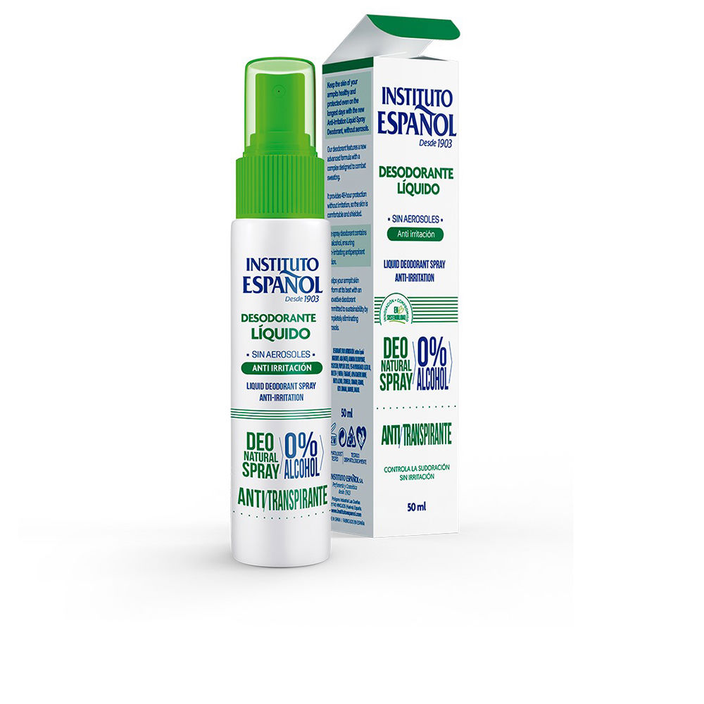 Spray desodorante líquido ANTI IRRITAÇÃO 50 ml