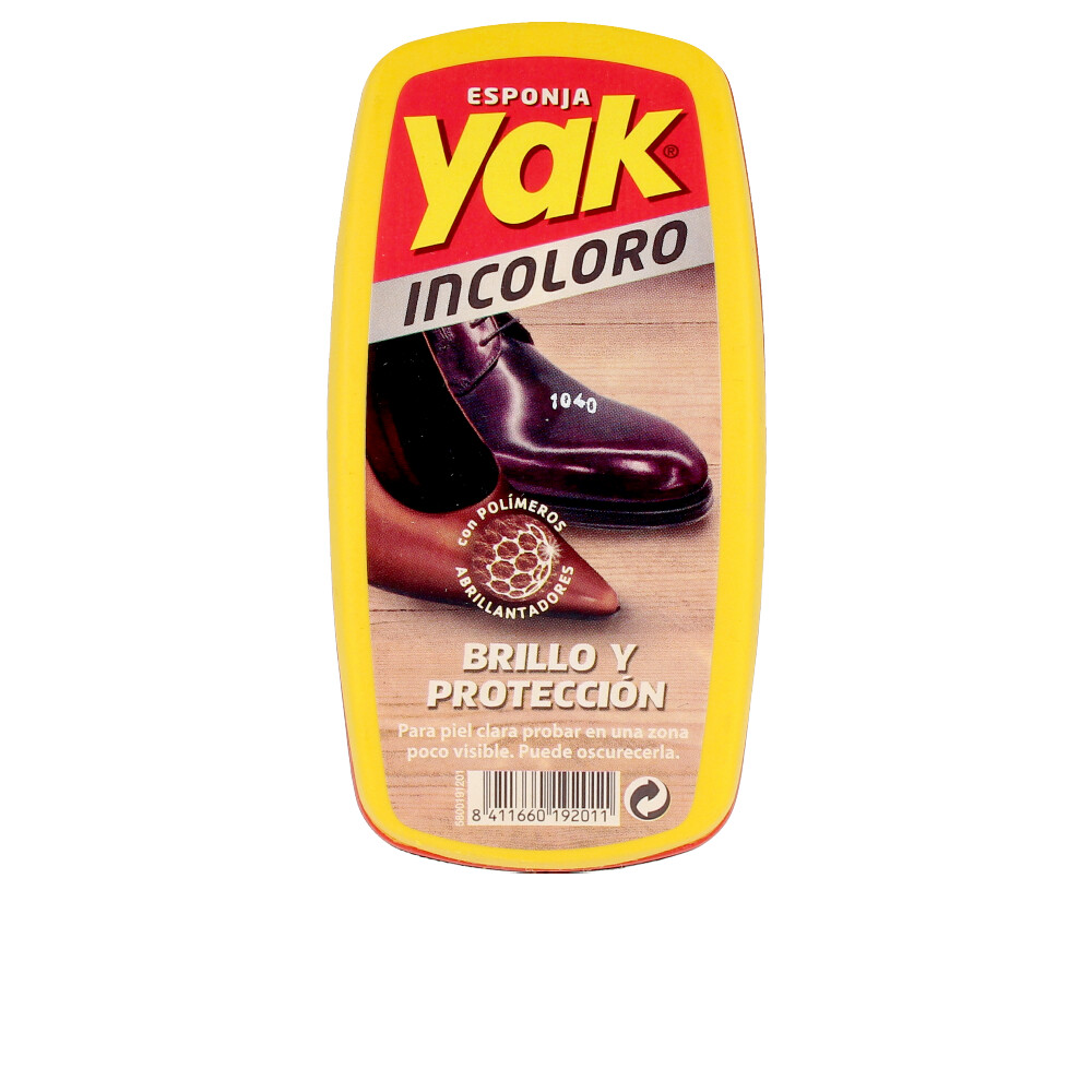 Esponja para sapatos autobrilhante incolor YAK 1ud