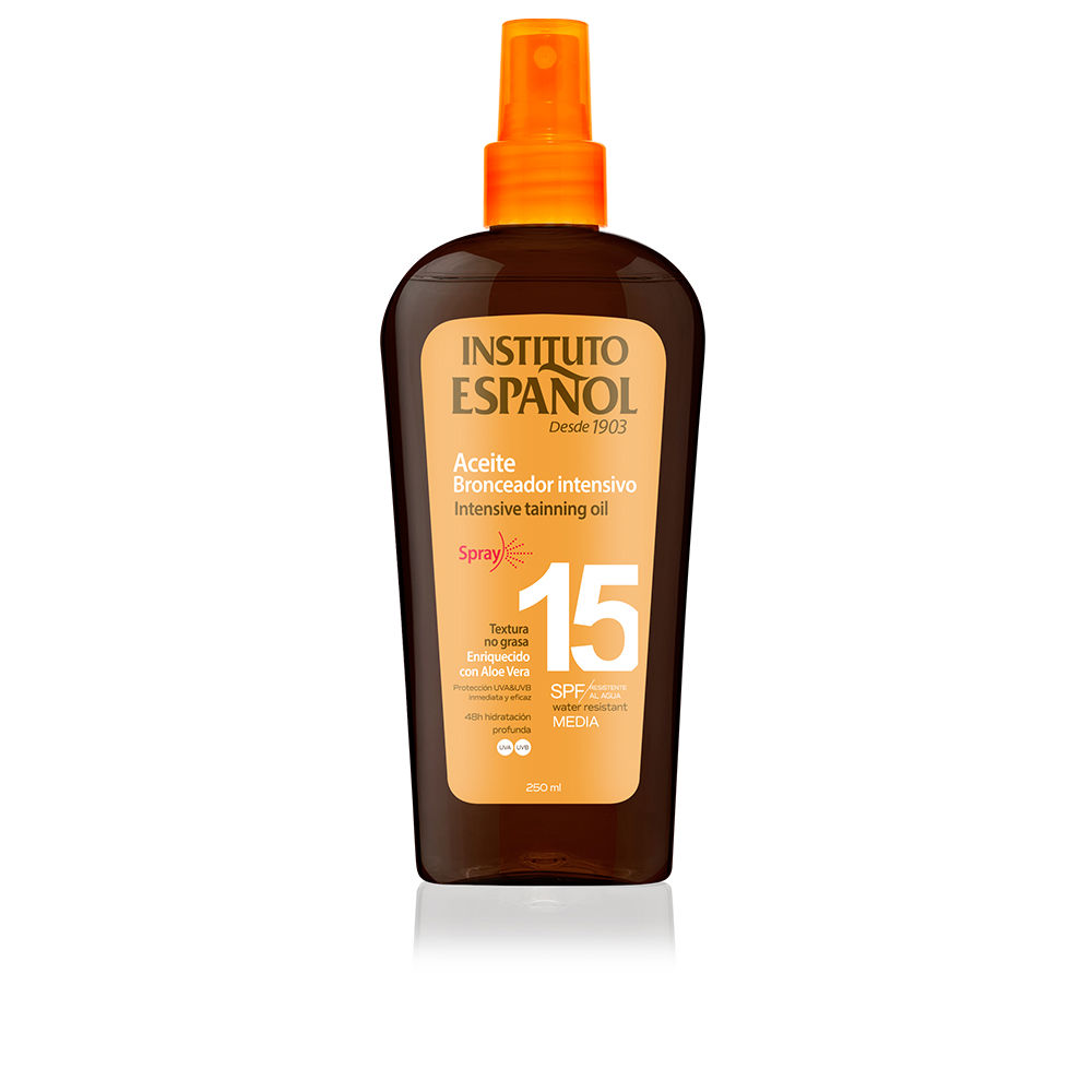 PROTETOR SOLAR spray de óleo intensivo FPS15 250 ml