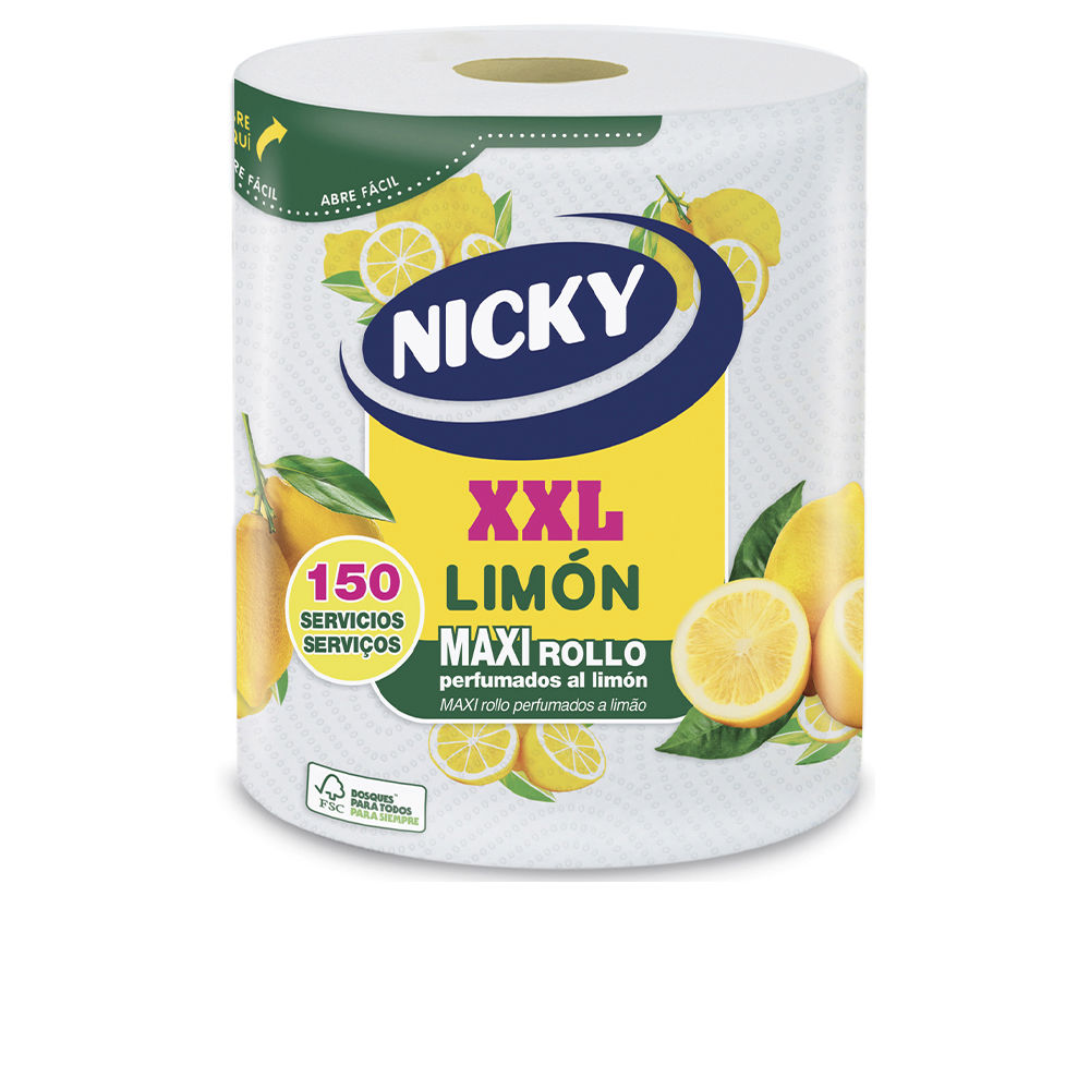 Rolo de cozinha perfumado XXL LEMON maxi 150 u