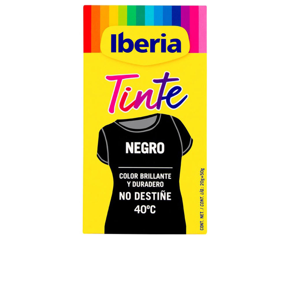 TINTURA DE ROUPA IBERIA colorfast 40º #preto 70 gr