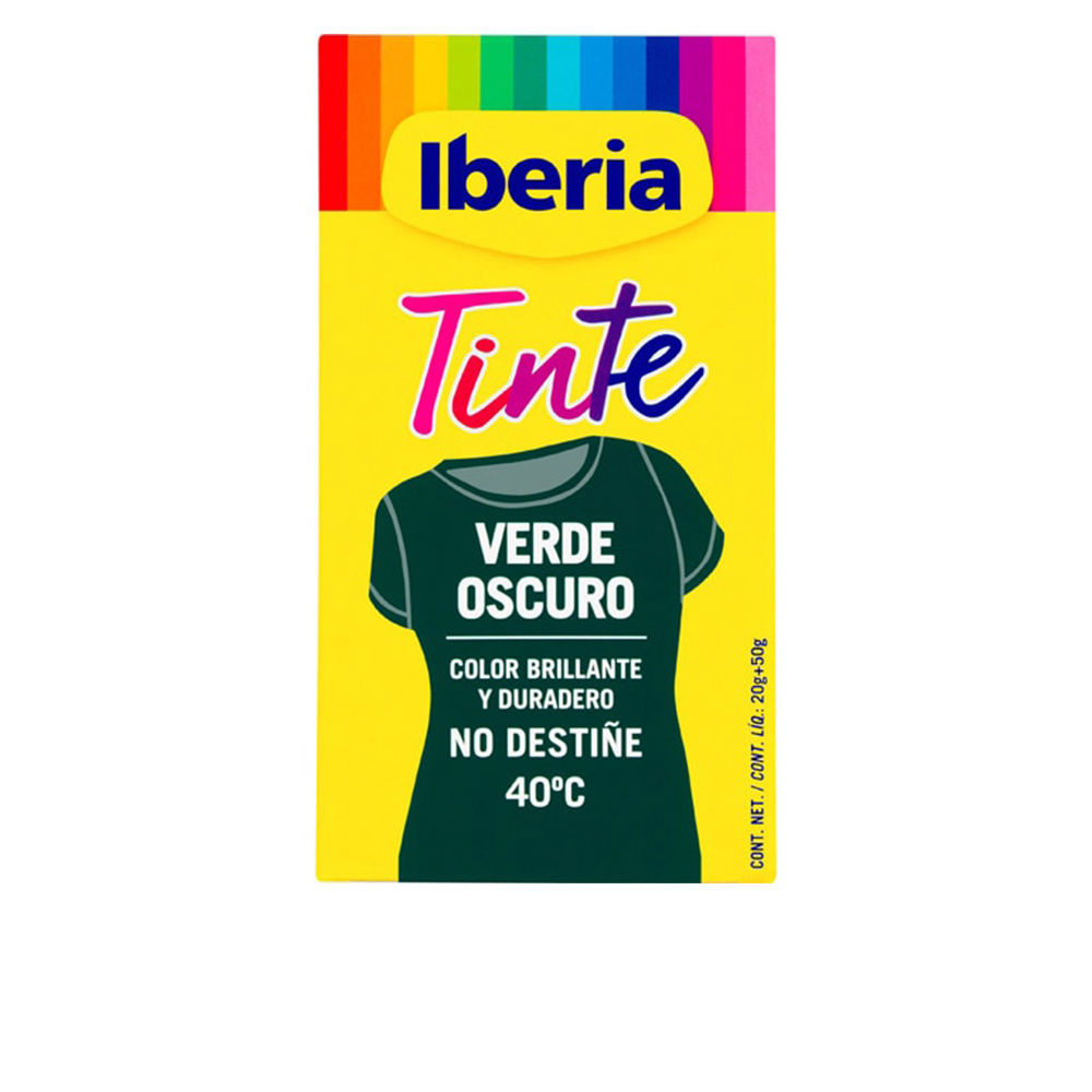 IBERIA CLOTHING DYE colorfast 40º #verdeescuro 70 gr