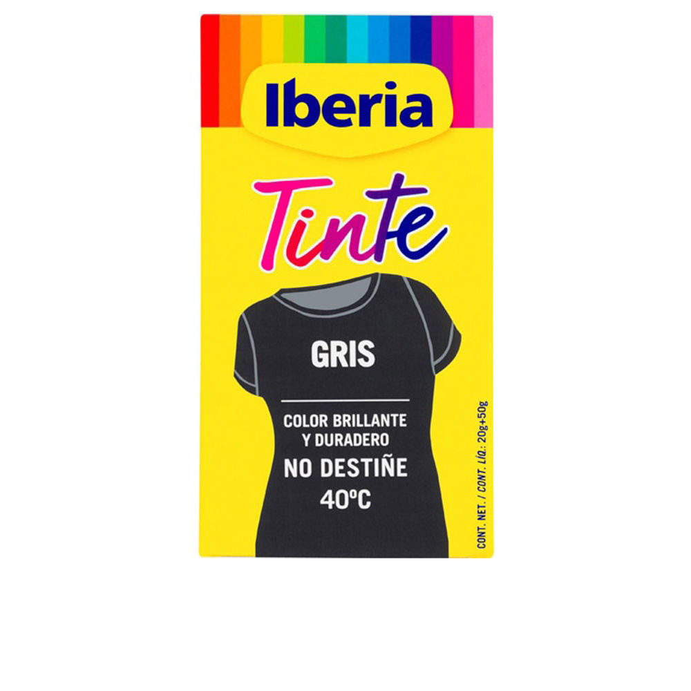 TINTURA DE ROUPA IBERIA colorfast 40º #grey 70 gr