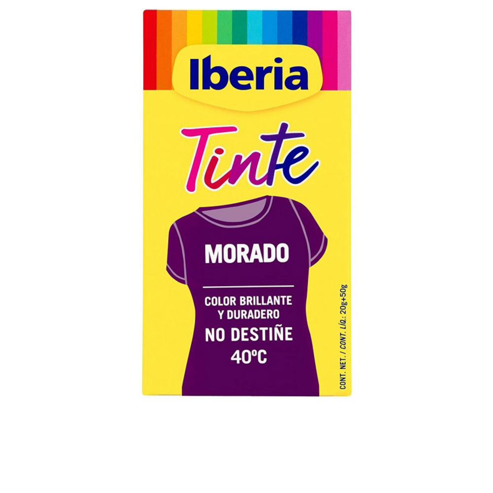 IBERIA TINTURA DE ROUPA colorfast 40º #roxo 70 gr
