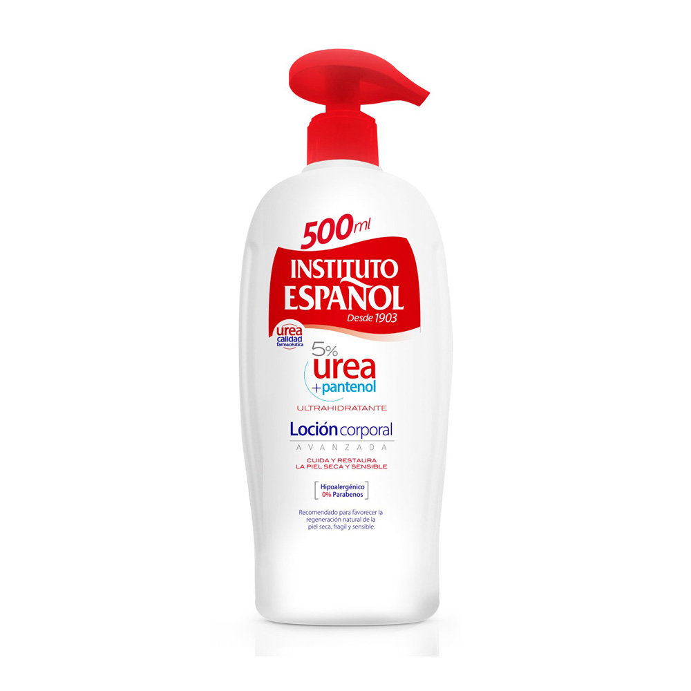 Loção corporal URÉIA 5% + PANTENOL 500 ml