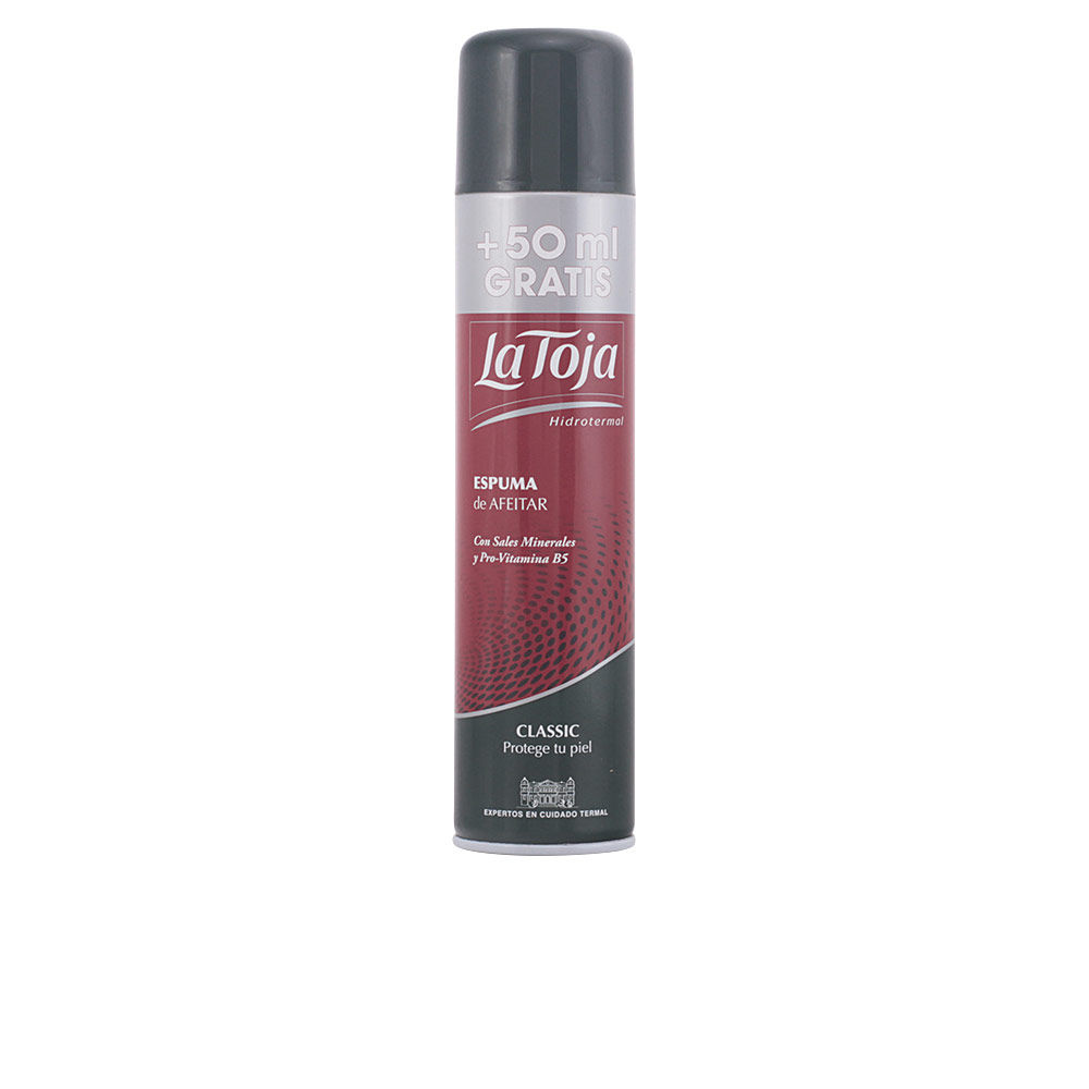 Espuma de barbear HYDROTHERMAL spray clássico 250 + 50 ml