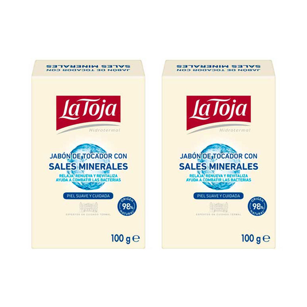 PACOTE DE SABÃO HIDROTÉRMICO PARA MÃOS 2 x 100 gr