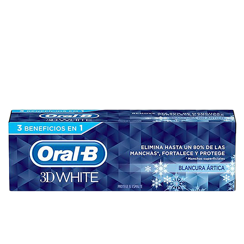 Pasta de dente 3D WHITE ARTICA WHITE 75 ml
