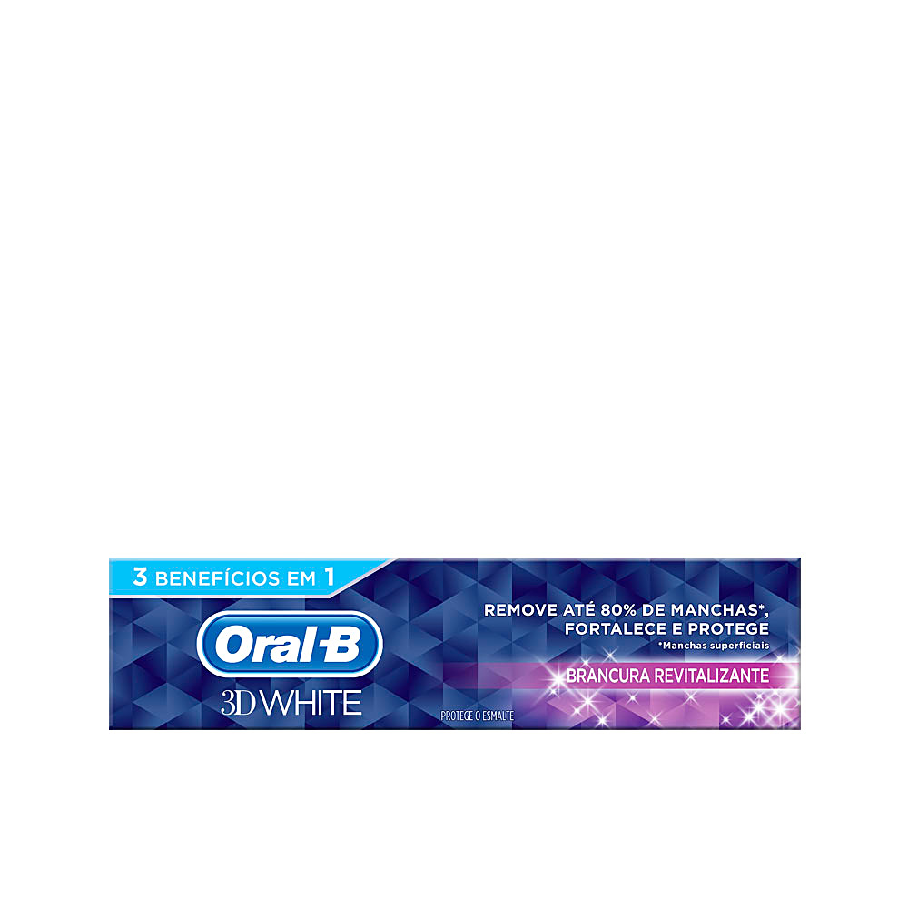 3D WHITE REVITALIZANTE pasta de dentes BRANCA 75 ml