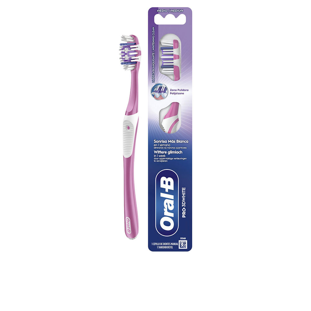 Escova de dentes PRO-3DWHITE 40 #médio 1 unidade