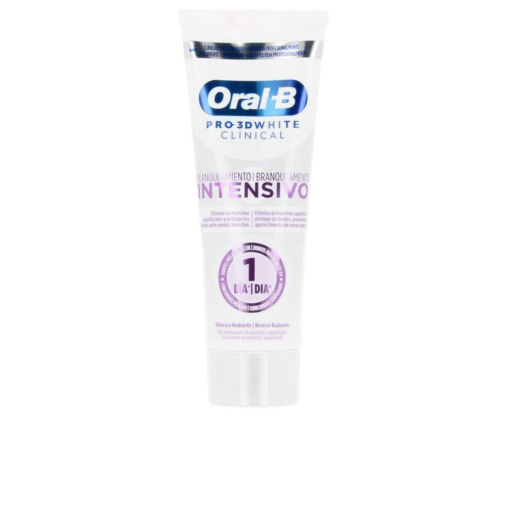 Pasta de dentes PRO-3DWHITE CLINICAL INTENSIVE WHITENING 75 ml