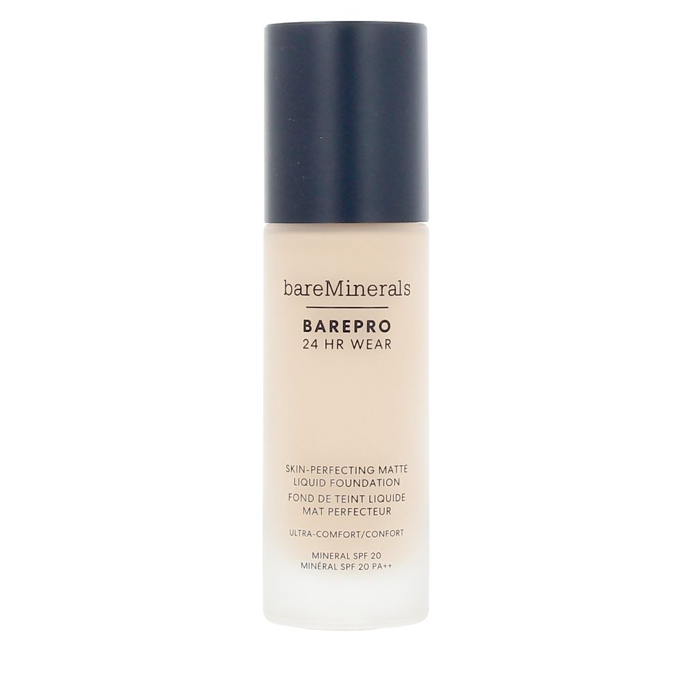 BAREPRO 24HR WEAR base líquida fosca FPS20 #Fair 10 Warm 30 ml