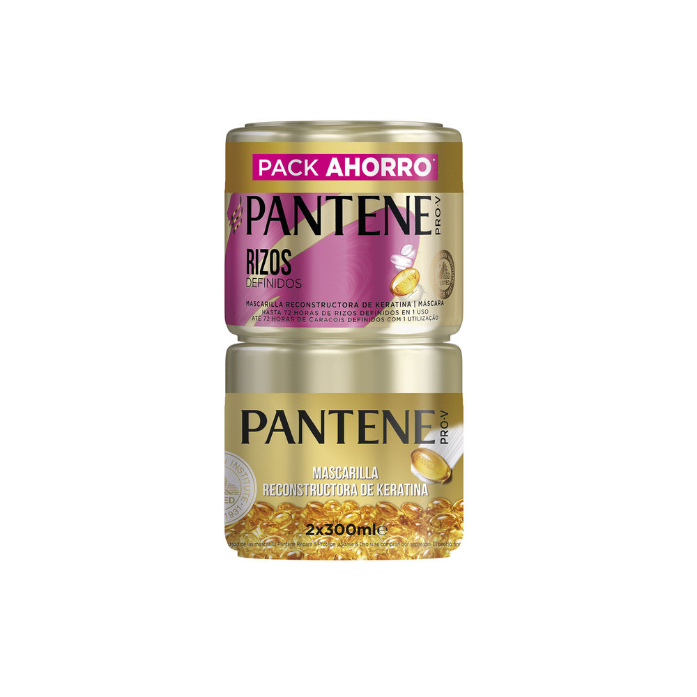Conjunto de Máscaras PANTENE Defined Cachos 2 x 300 ml