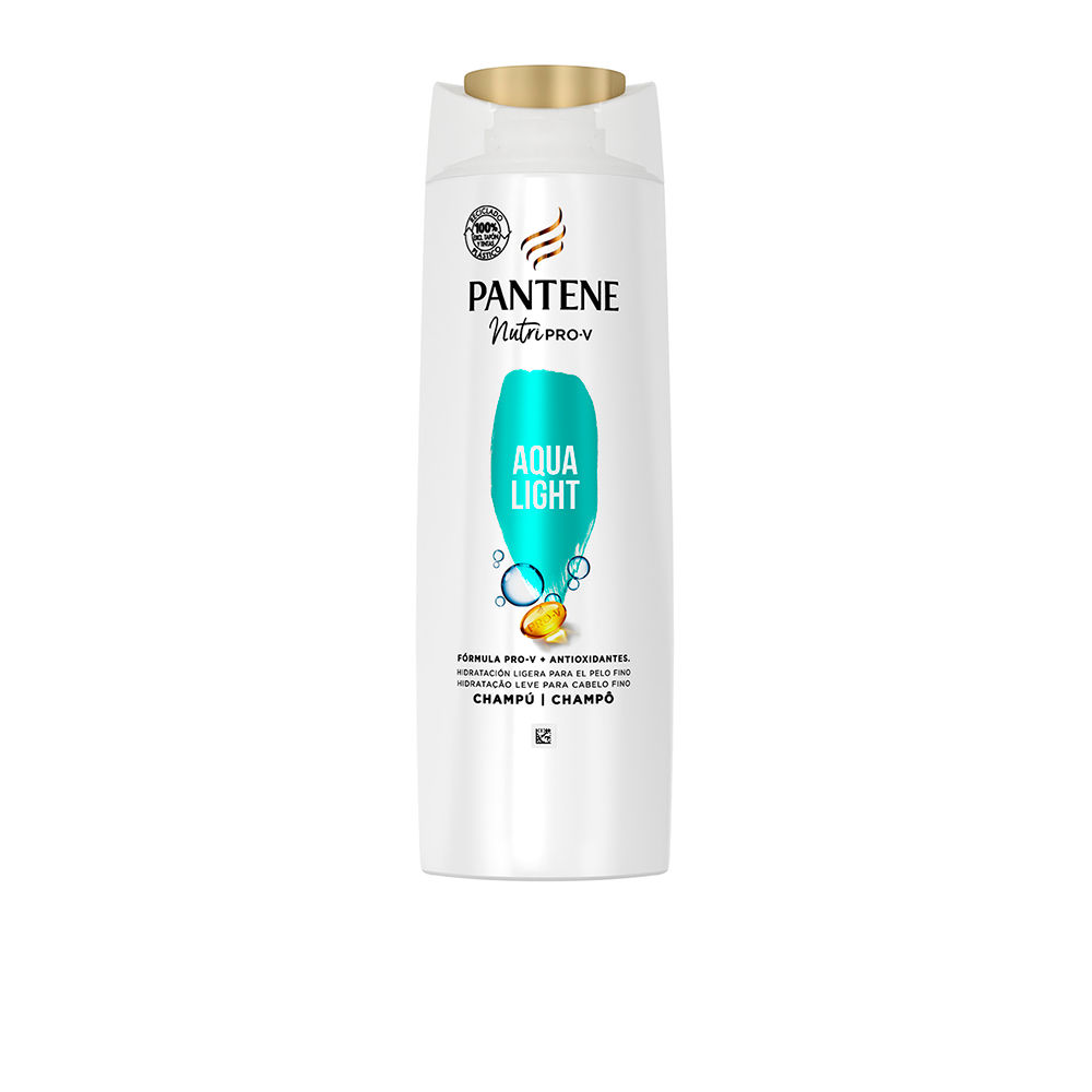 Shampoo PANTENE AQUA LIGHT para cabelos finos 385 ml