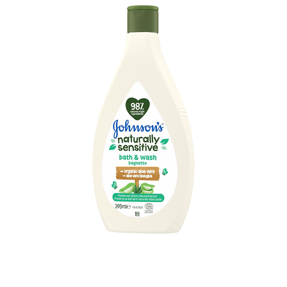 BABY BIO NATURALLY SENSITIVE gel de banho de aloe vera 395 ml
