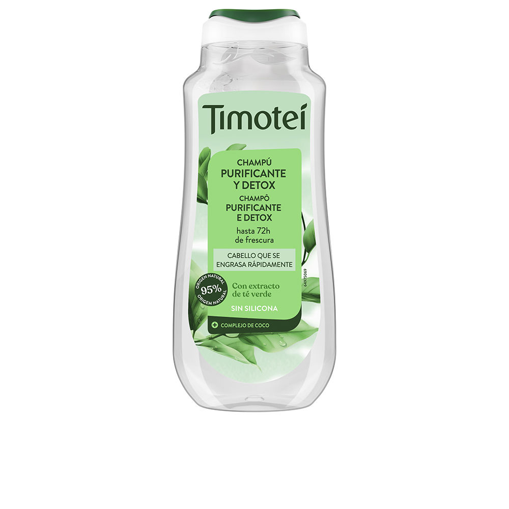 TIMOTEI shampoo hidratante e revitalizante com leite de coco e aloe vera 600 ml