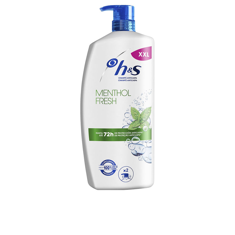 Shampoo anticaspa H&S MENTHOL FRESH dispensador 1000 ml