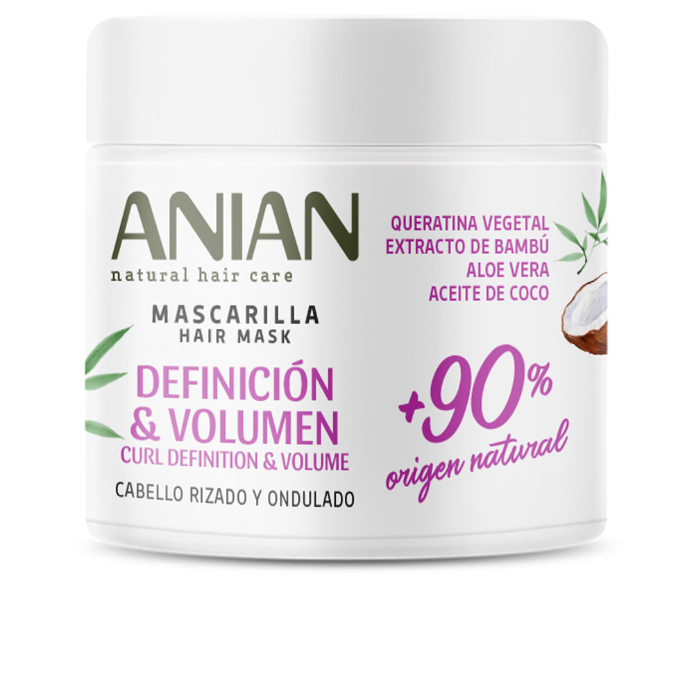 DEFINITION & VOLUME máscara de queratina vegetal 350 ml