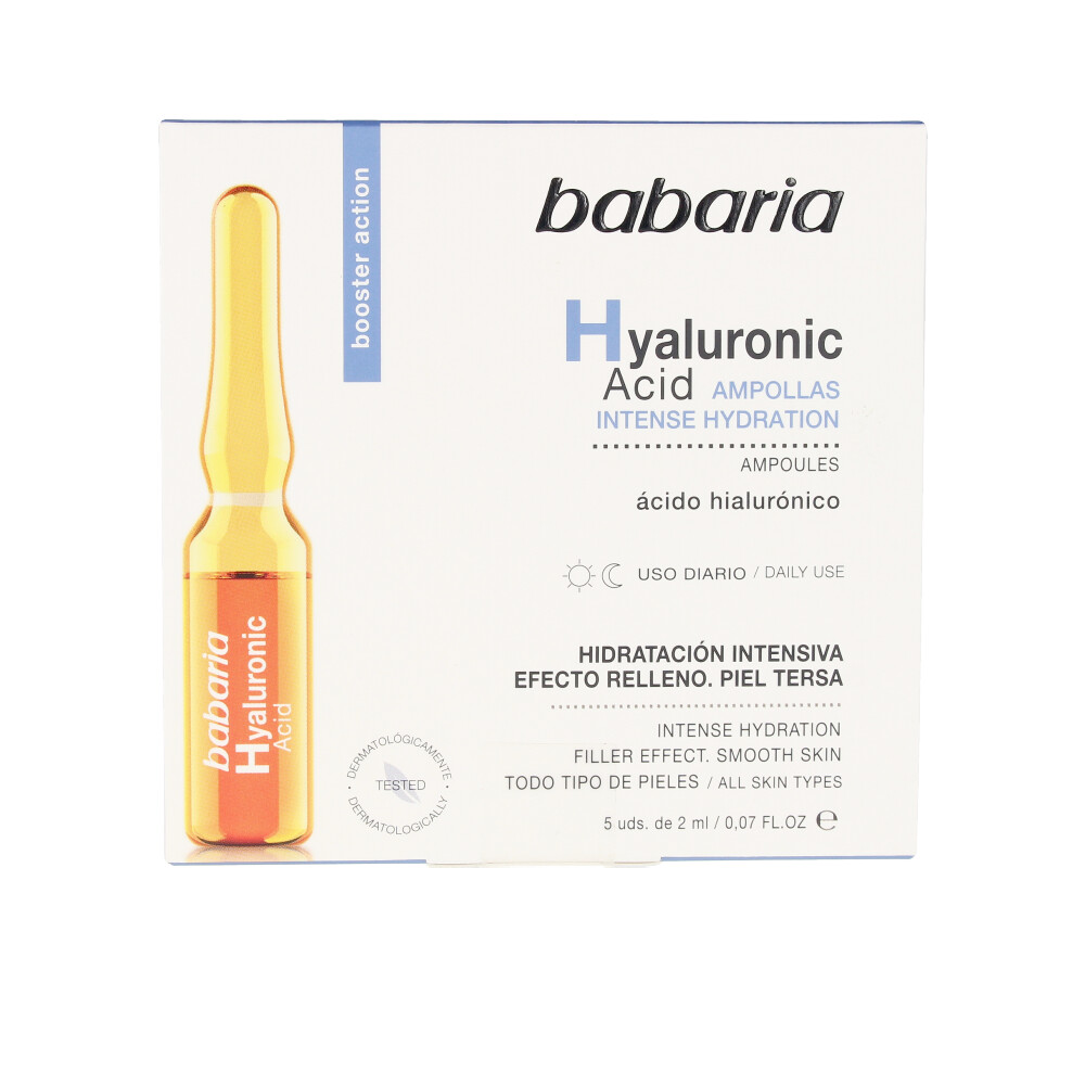 ÁCIDO HIALURÔNICO ampolas de hidratação intensa 5 x 2 ml