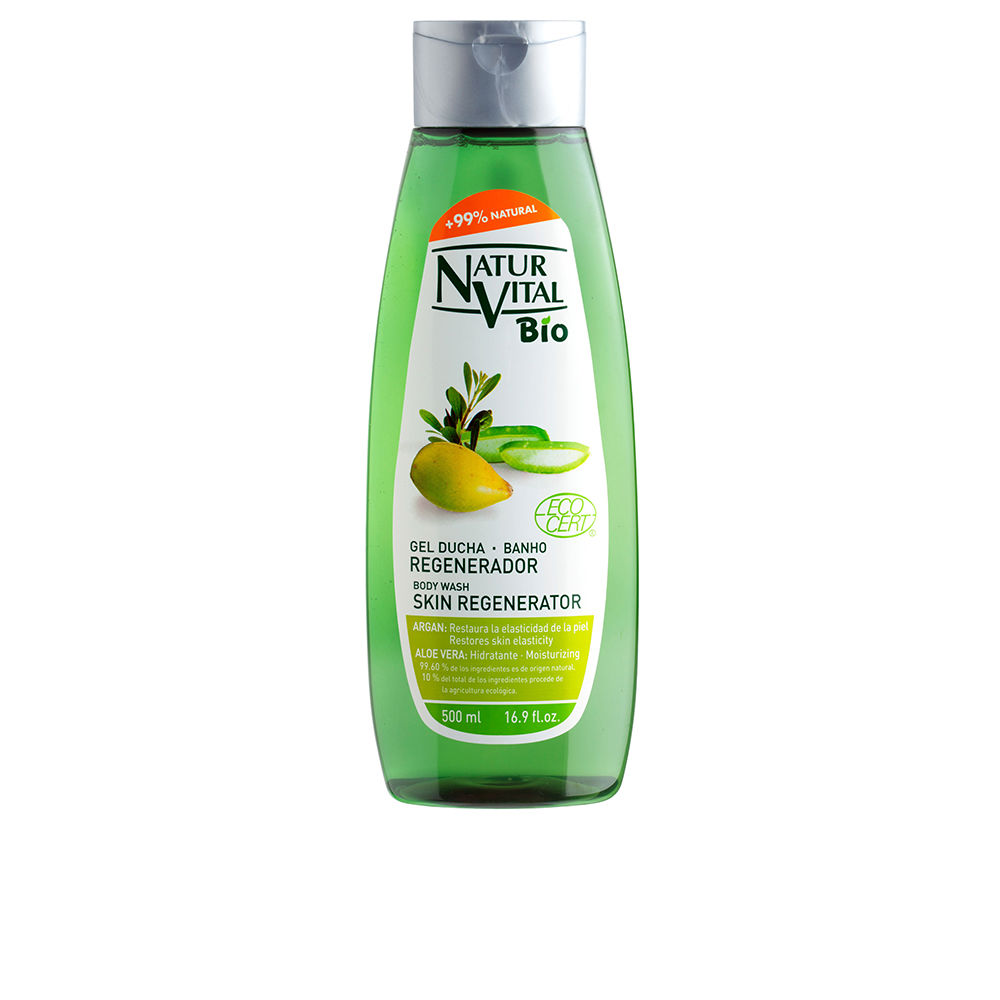 ECOCERT BIO SHOWER GEL regenerador de argan e aloe vera 500 ml