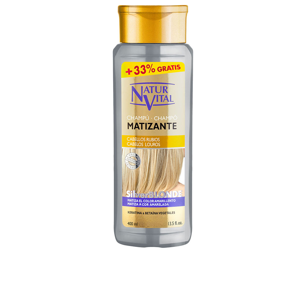 loiro prateado SHAMPOO MATIZANTE 400 ml