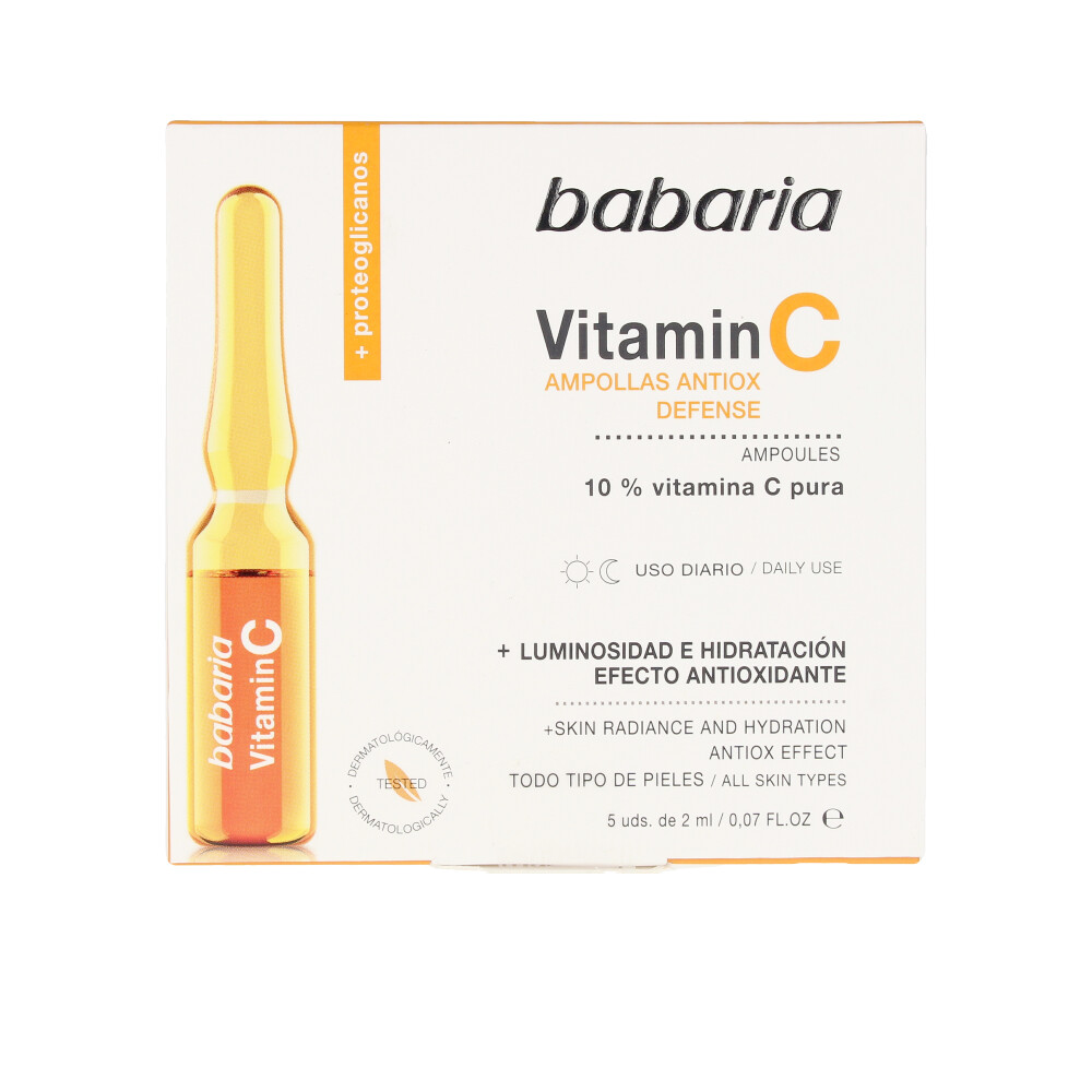 Ampolas de defesa antioxidante VITAMINA C 5 x 2 ml