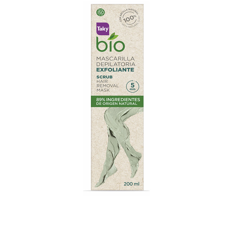Máscara depilatória BIO NATURAL EXFOLIANTE 200 ml