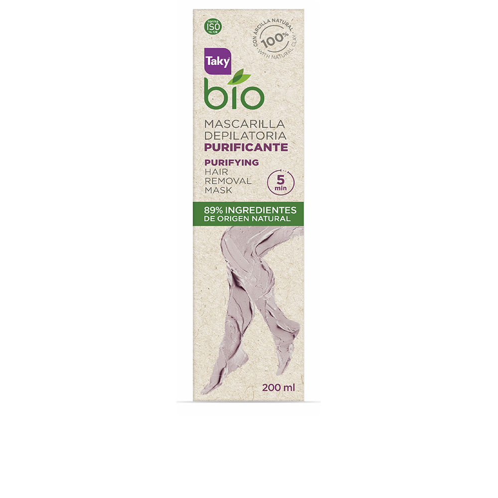 Máscara depilatória PURIFICANTE BIO NATURAL 200 ml