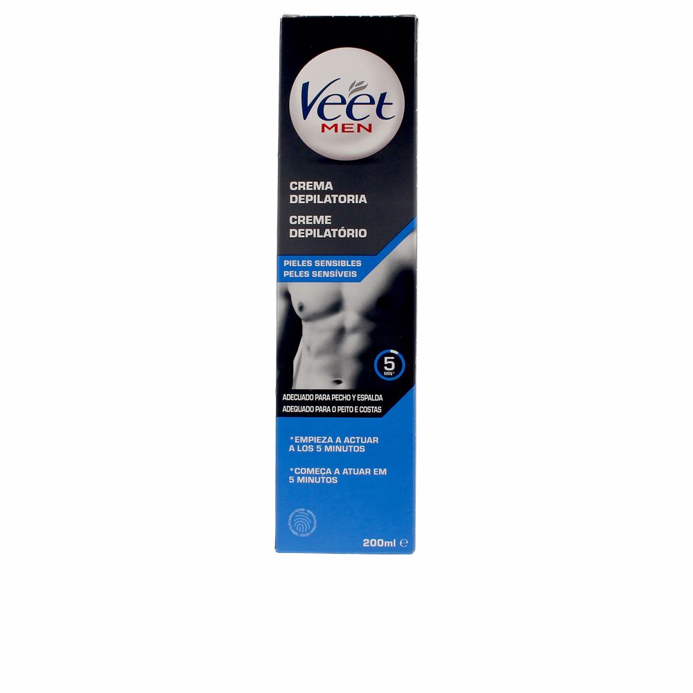 VEET MEN creme gel creme depilatório para pele sensível 200 ml
