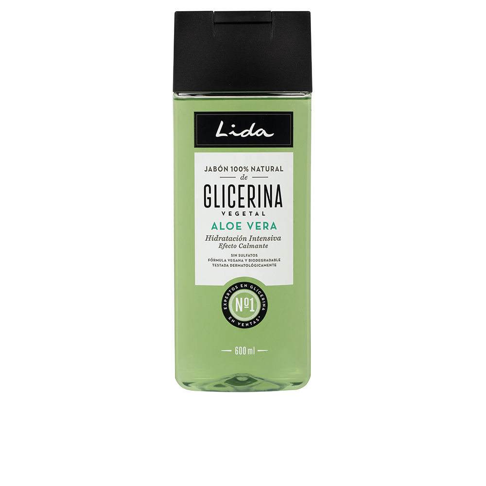 LIDA SABONETE 100% NATURAL glicerina e aloe vera 600 ml