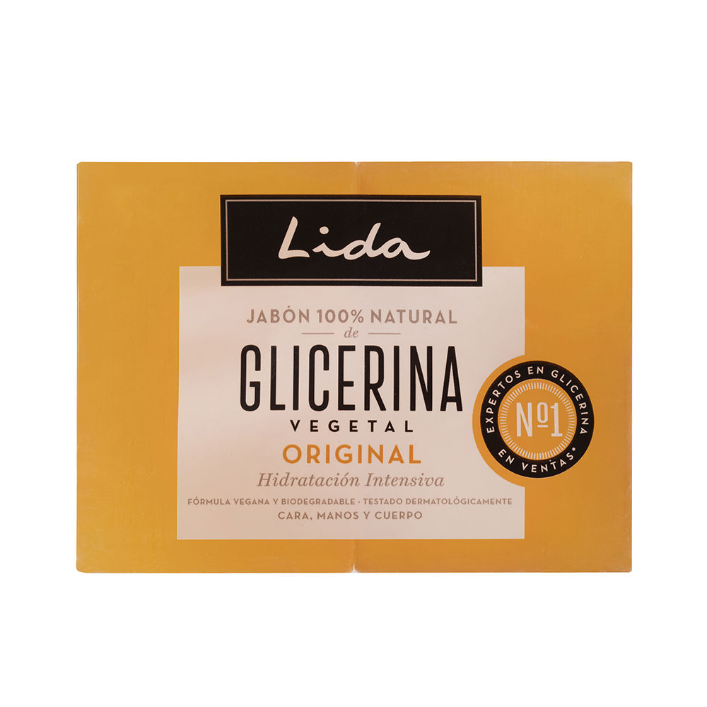 SABONETE LIDA 100% NATURAL GLICERINA ORIGINAL LOTE 2 x 125 gr