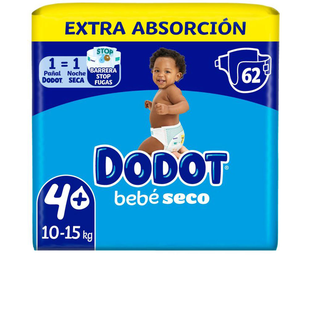 Fraldas DODOT EXTRA STAGES tamanho 4 10-15 kg 62 unidades