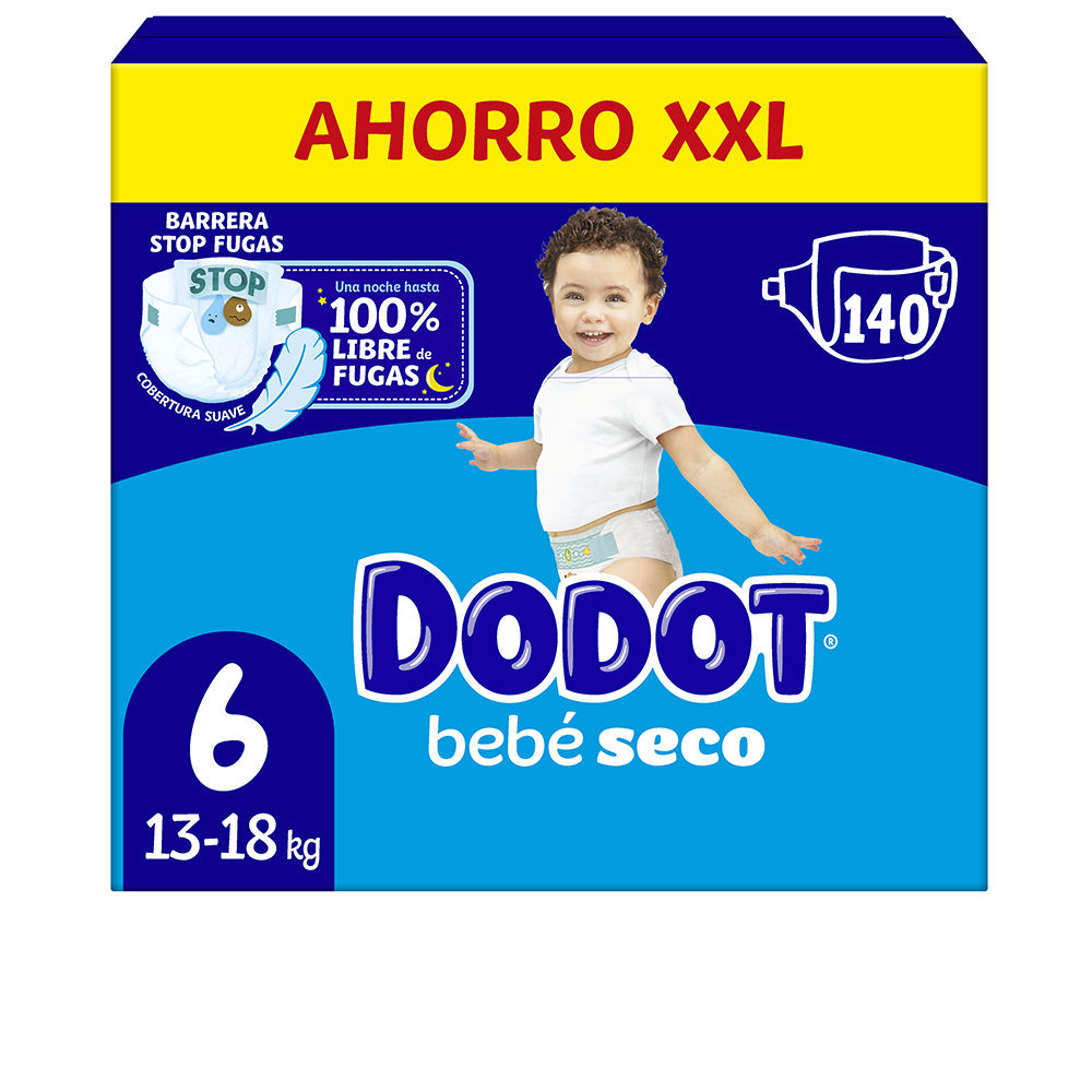 Fraldas DODOT STAGES XXL tamanho 6 para 13-18 kg, 140 unidades