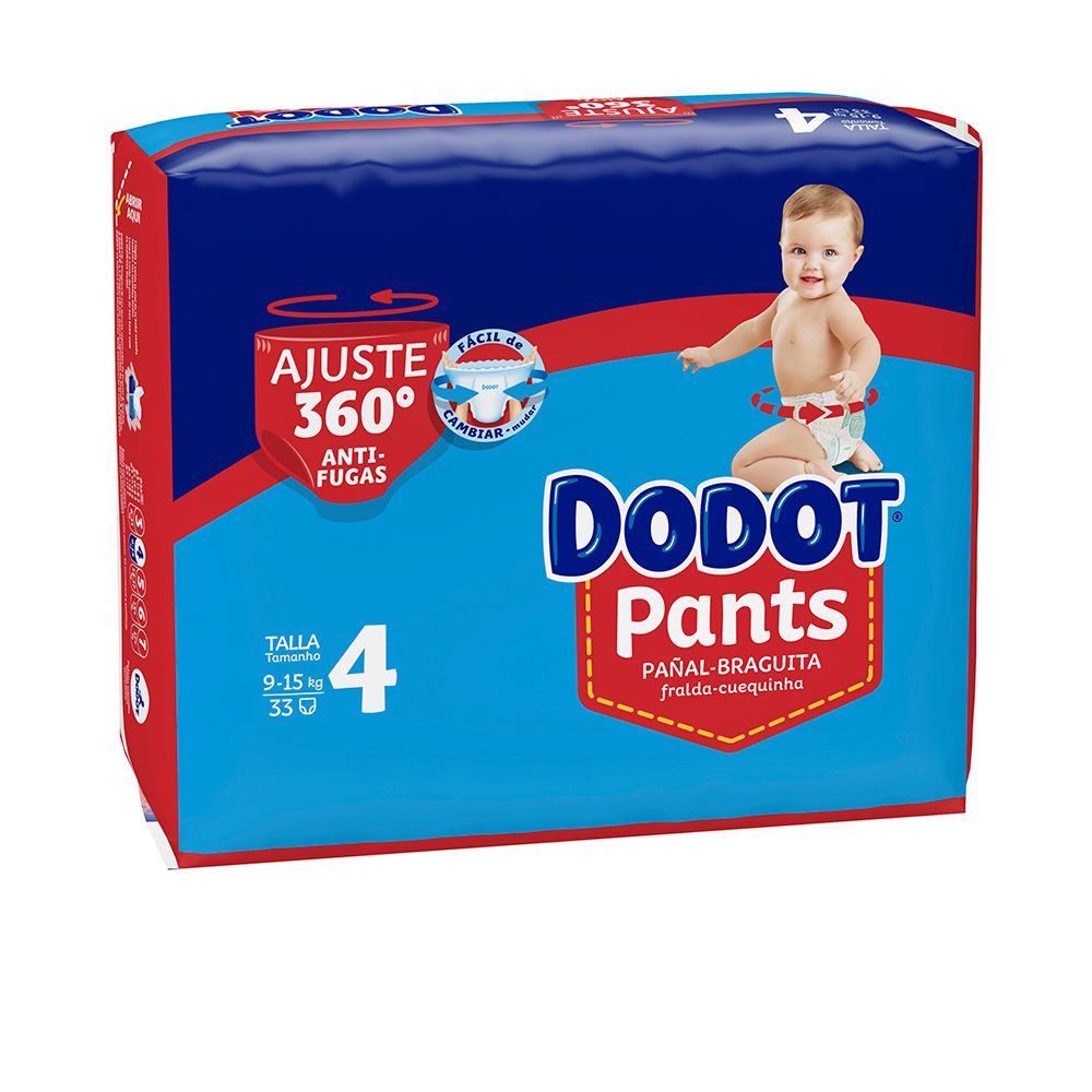 DODOT CALÇAS cuecas tamanho 4 9-15 kg 33 u