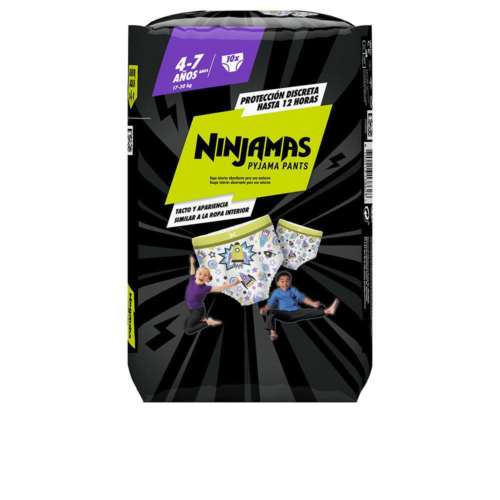CALÇA DODOT NINJAMAS 4-7 anos 17-30 kg 10u