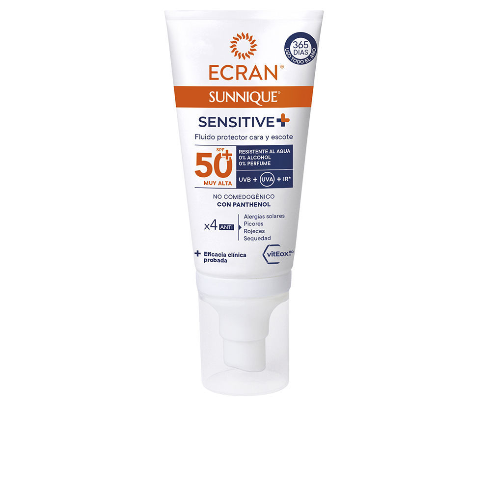 ECRAN SUNNIQUE SENSÍVEL facial FPS50+ 50 ml