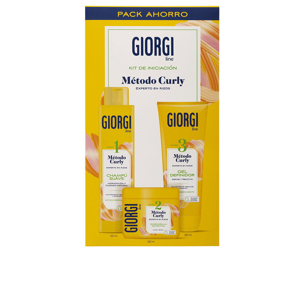 GIORGI CURLY METHOD LOTE 3 peças