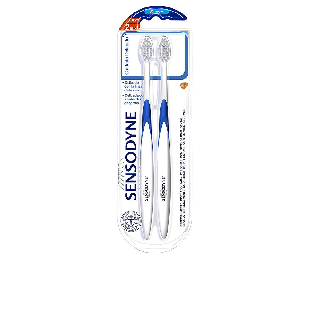 Escova de dentes macia SENSODYNE, pacote com 2