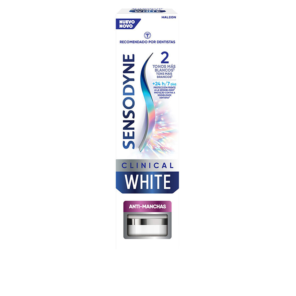 SENSODYNE CLINICAL WHITE creme dental antimanchas 75 ml