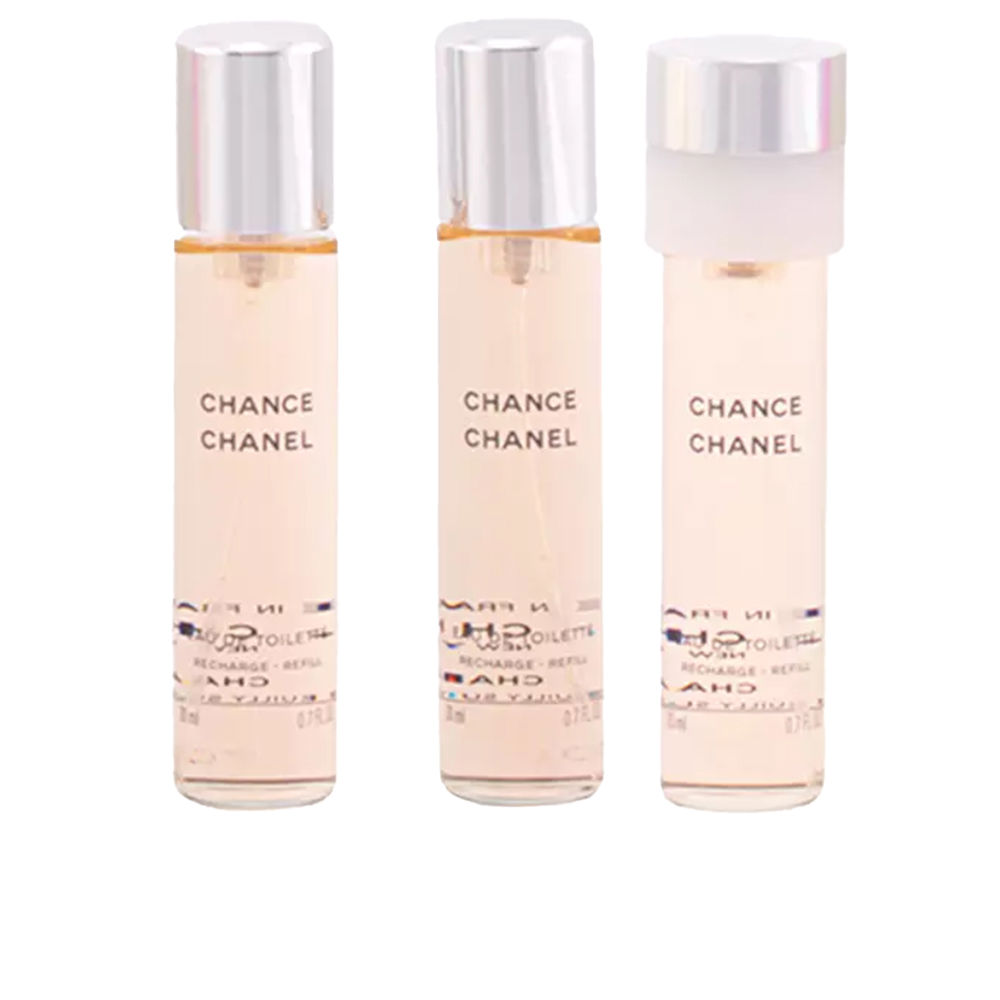 CHANCE eau de toilette vaporizador twist & spray 3 refis 3 x 20 ml